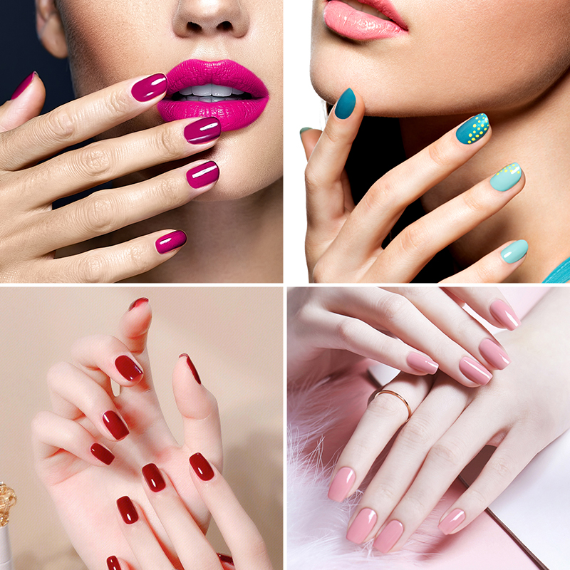 Nail Art Supplies Private Label Gel Polish Uv Led Gel Soak off 8ml Hema Free Vegan Gel Polish
