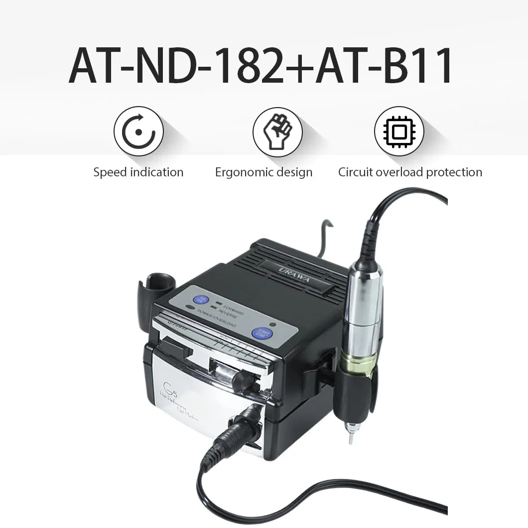 at-ND-182 Aturawa G5 Electric Nail Drill Machine Manicure Pedicure Detail 1