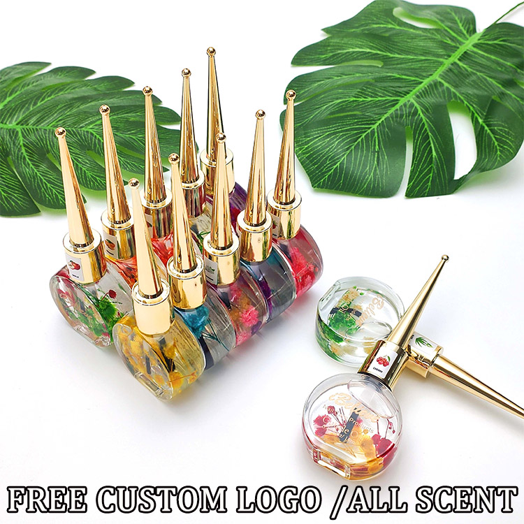 2025 USA Most Popular Organic Natural Dried Flower Cuticle Care Manufacturers High Quality Cuticle Oil With Custom Logo