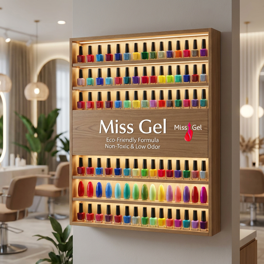 Missgel 2026 New Custom Private Label Logo UV Gel Professional Cosmetics Nail Supplier Wholesale Organic Nail Products