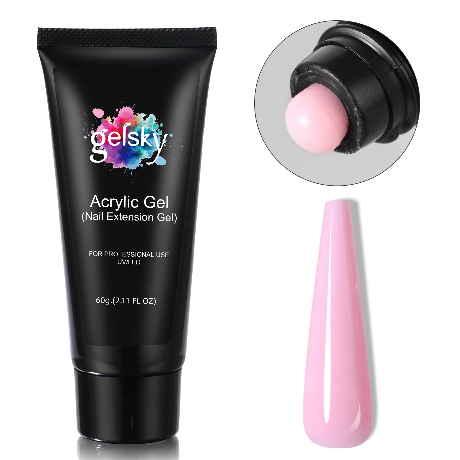 Gelsky Nail Extension Art Acrylic Gel Nail Polish Poly Gel Kit De Unas Gel Uv