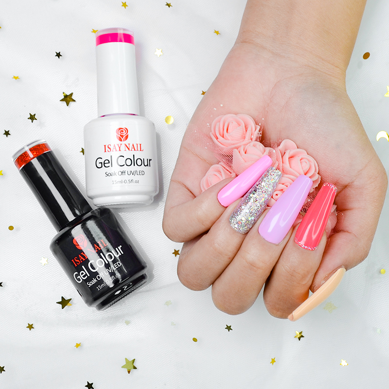 Nail Gel Polish Set Wholesale Nail Products Factory Oem 15ml Uv Gel Polish Private Label Color for Nail Art