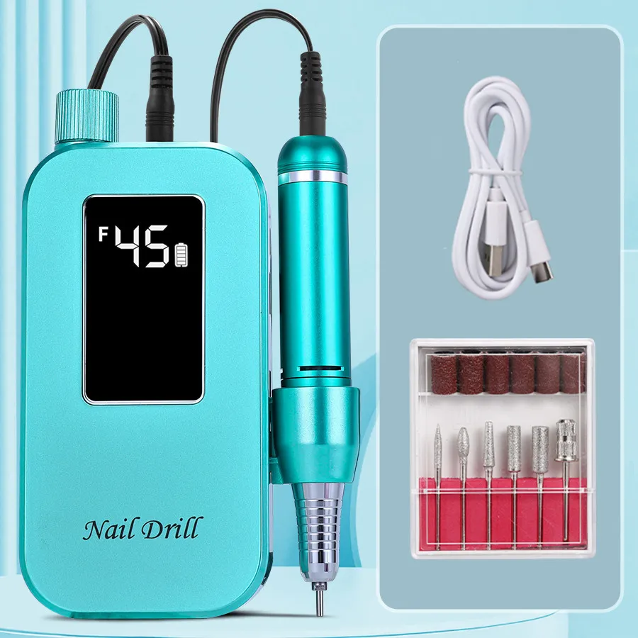 Convenient Nail Drill for Effortless Polishing and Manicure Anywhere