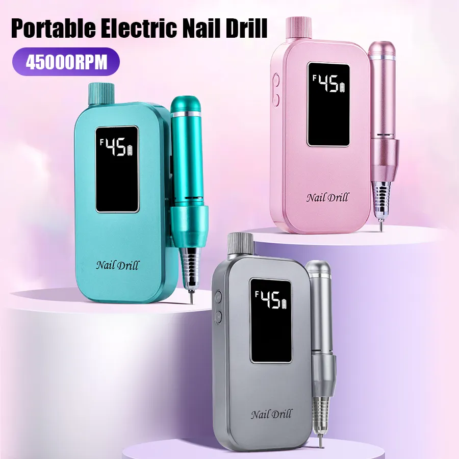 Convenient Nail Drill for Effortless Polishing and Manicure Anywhere