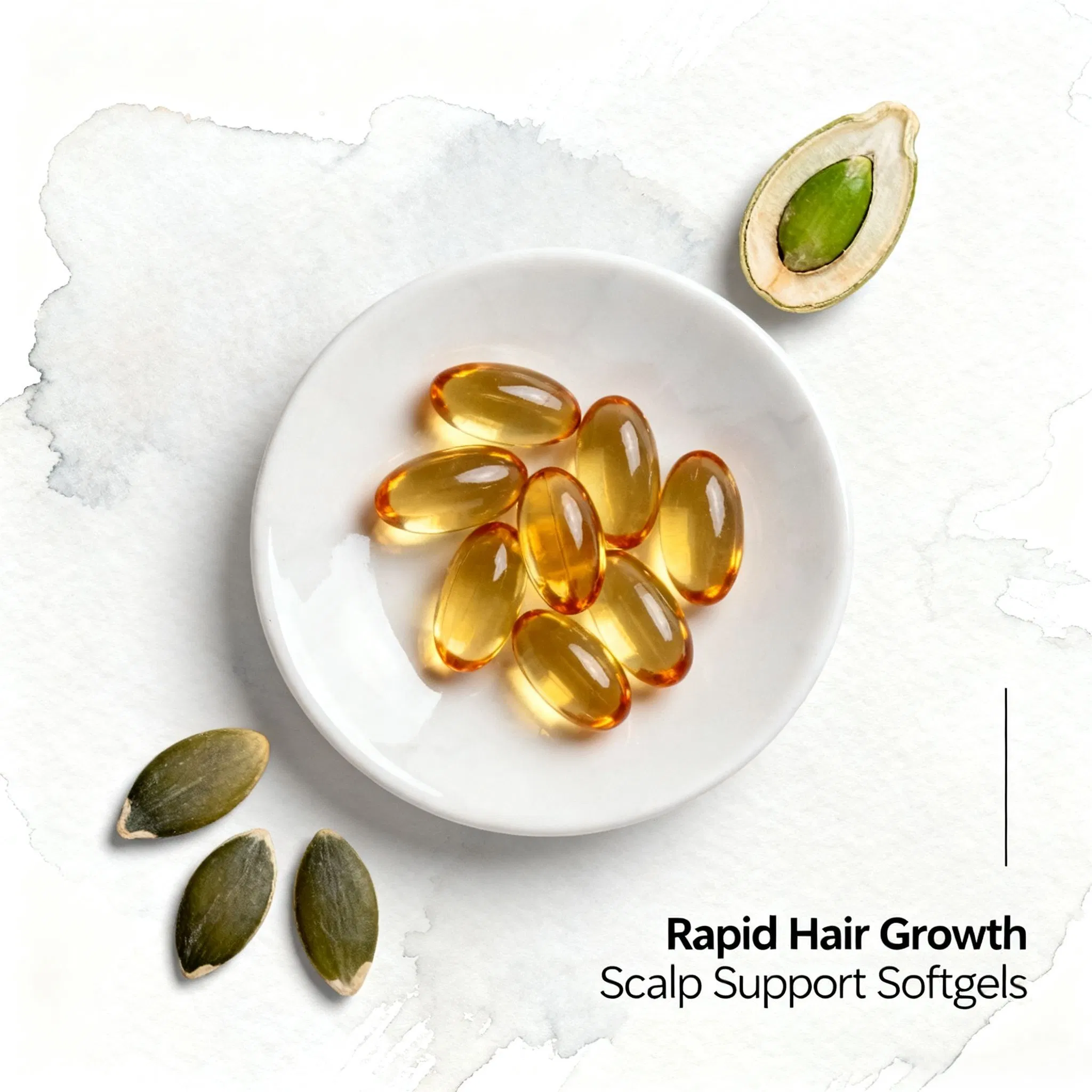 Strengthening Nail Repair Capsules with Msm and Natural Horsetail