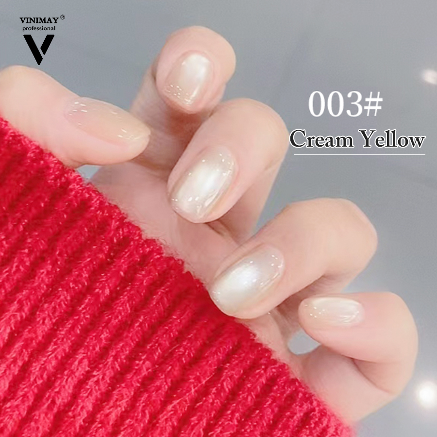 Vinimay 40 Colors Cat Eye Gel Polish Set Trending Diamond Reflective Crystal Magnetic Cat Eye Gel Suitable for Nail Salons