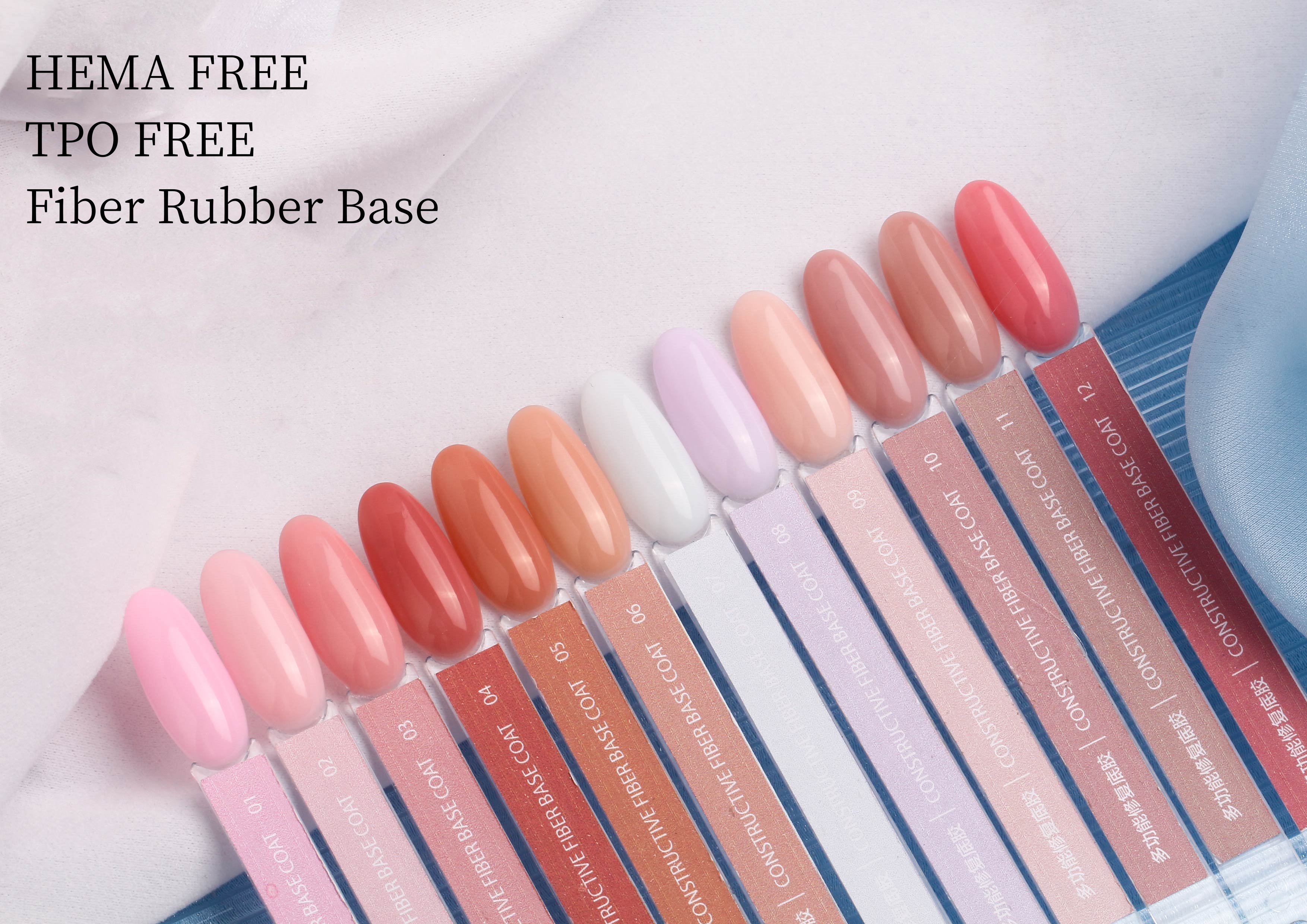 Bellinails Rubber Base Fiber Base Gel for Nails Repair Nail Gel 4 in 1 Strengthen Gel Polish Customize Logo