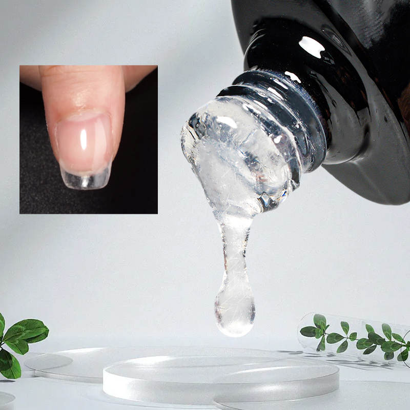 BD Fiber Silk Base Coat Repair Damaged Nails Reinforcement Extend High Toughness Fiberglass Gel Damaged Antiyellowing Nail