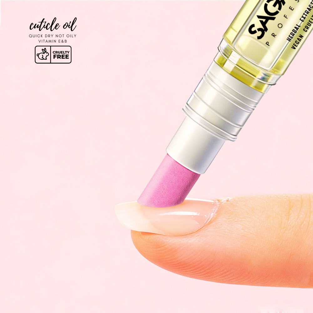 Cuticles Nail Repair Sweet Almond Oil Private Logo Box Packing Nail Nutrition Moisturizing Oil Softening &amp; Treatment