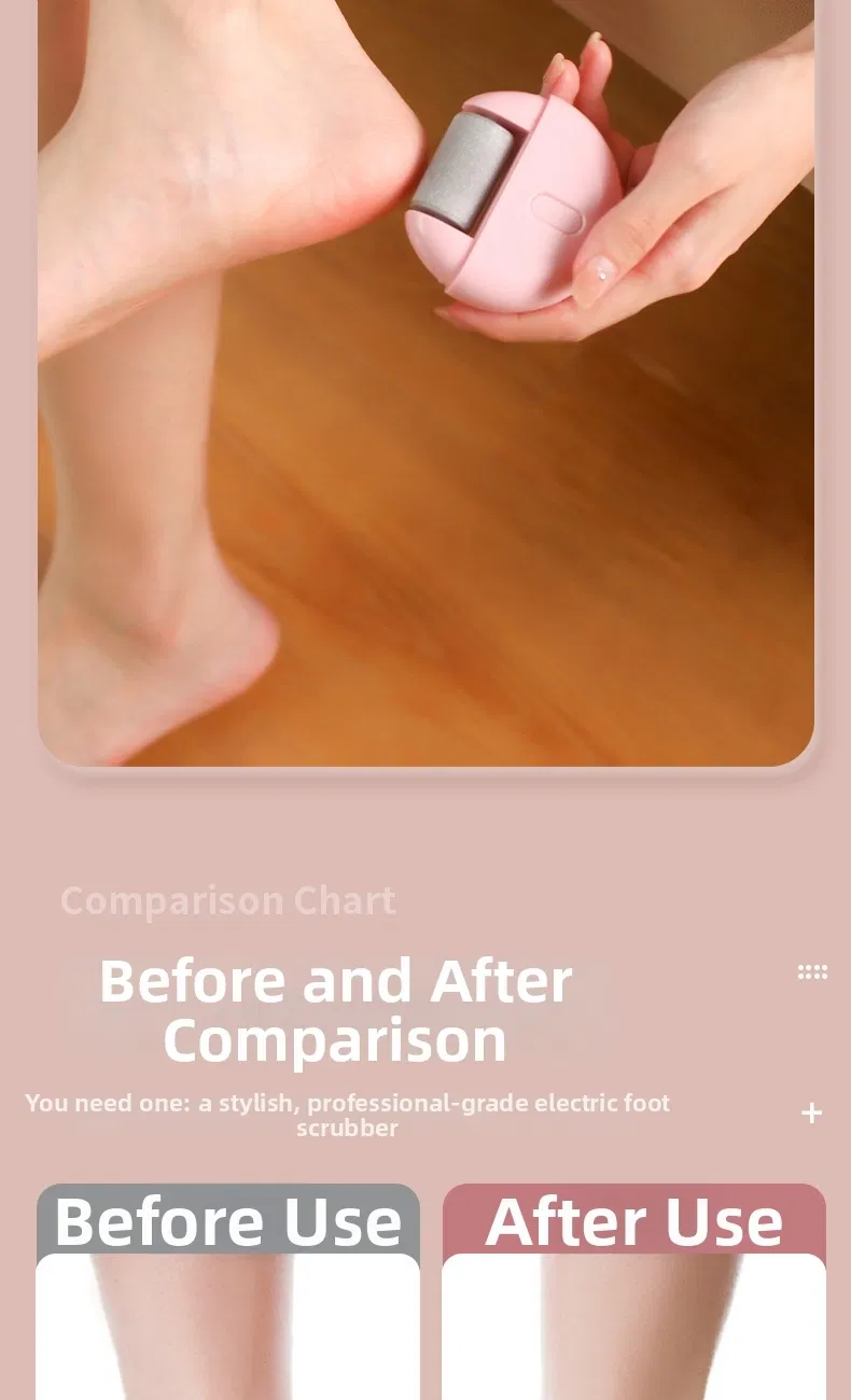 PG12 Rechargeable Electric Foot Dead Skin Exfoliator Care Pedicure Beauty Device