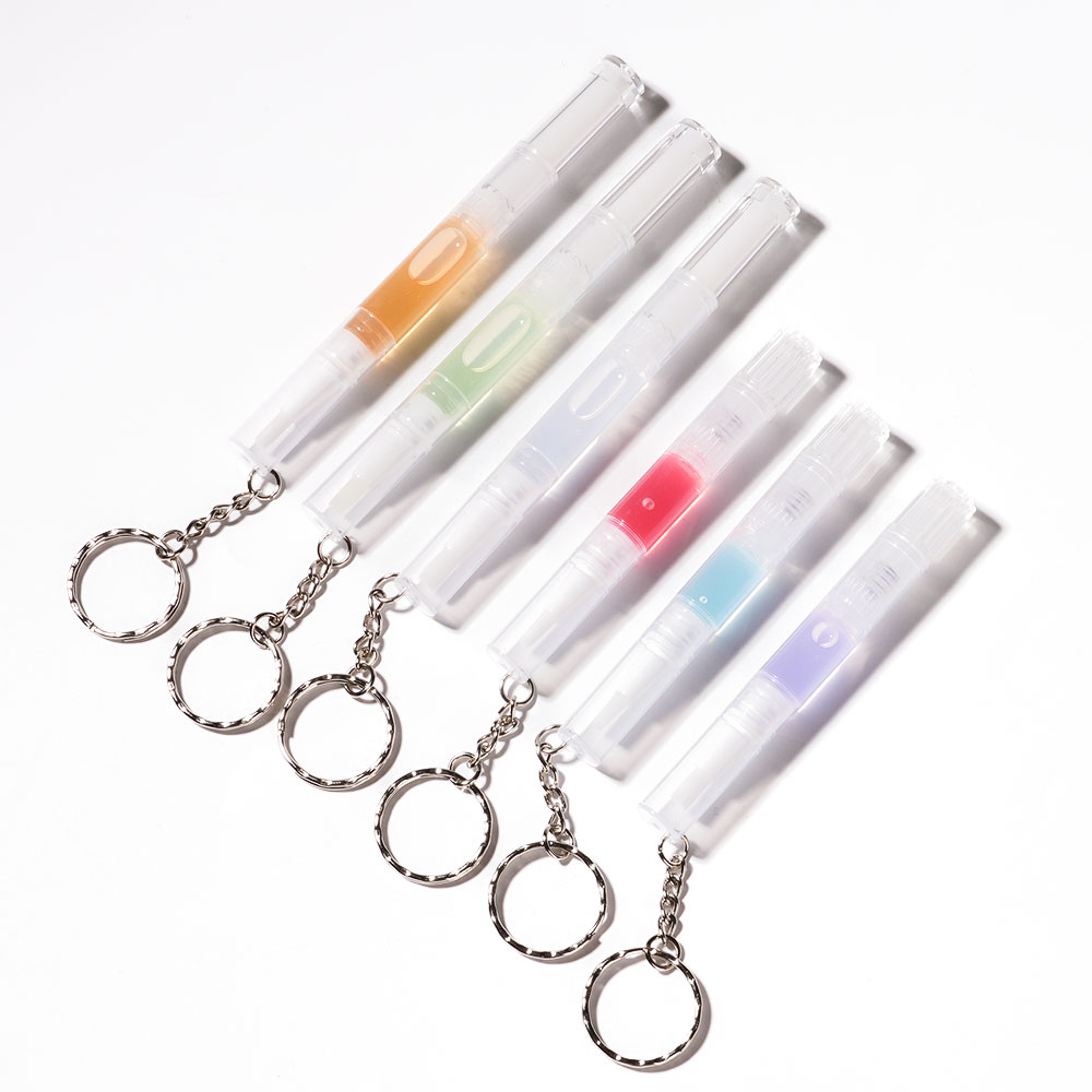 Customized Fruit Scents Revitalize Damaged Nails Prevents Breakage &amp; Hangnails with Fast-absorbing Formula Cuticle Oil Pen