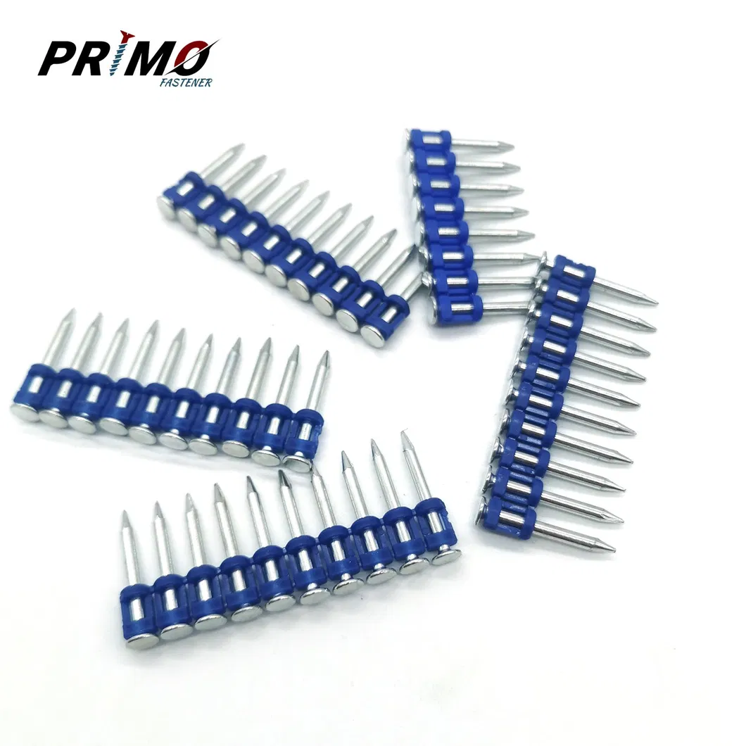 Ballistic Point Step Hot DIP Galvanized Collated Concrete Nails
