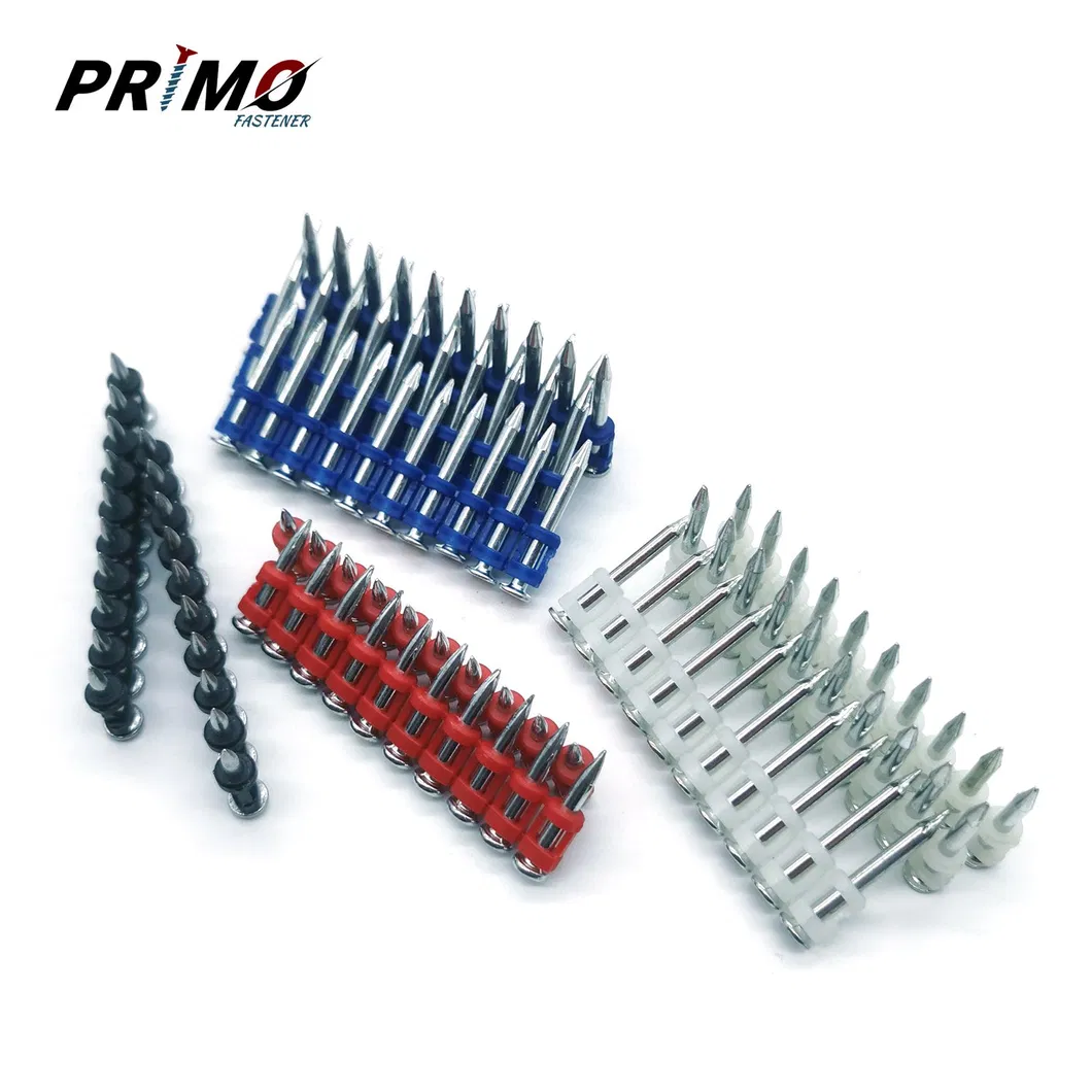 Ballistic Point Step Hot DIP Galvanized Collated Concrete Nails