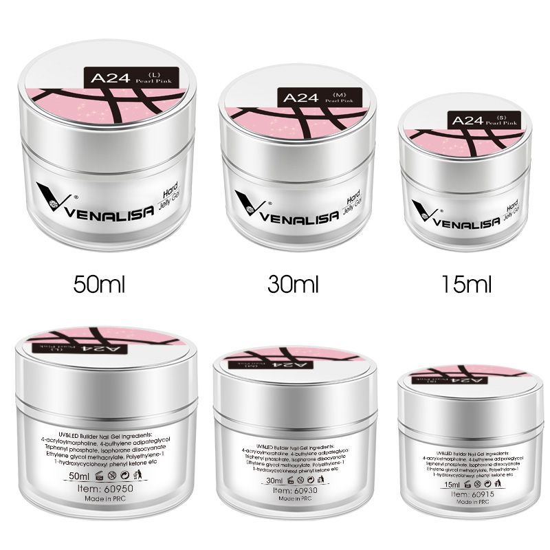 2026 Venalisa New 15ml Products Nail Art Acrylic Nails Excelled Venalisa Led/uv Buildering Hard Jelly Poly Nail Extension Gel