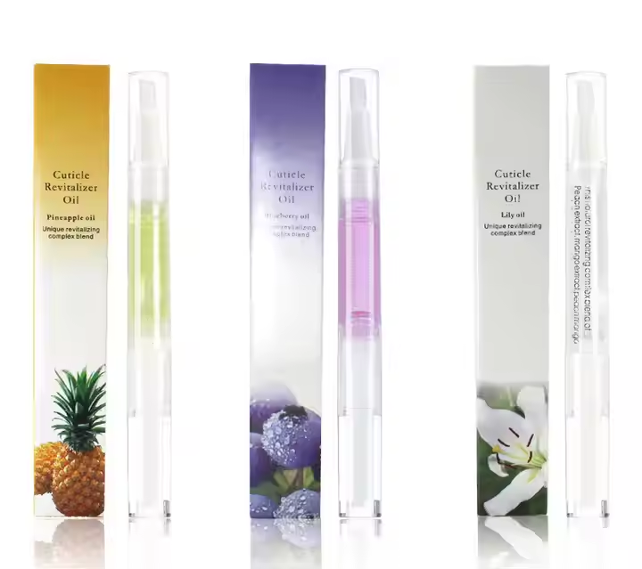 Hot Selling 15 Flavor Organic Nail Cuticle Oil Pen 2ml Deep Moisturizing Salon Manicure Products