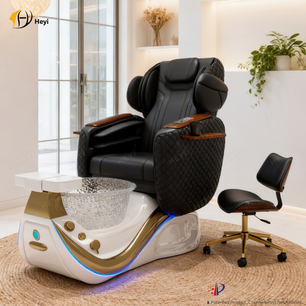 Modern Best Luxury Lounge Professional Manicure Massage Foot Spa Pedicure Chair for Nail Salon