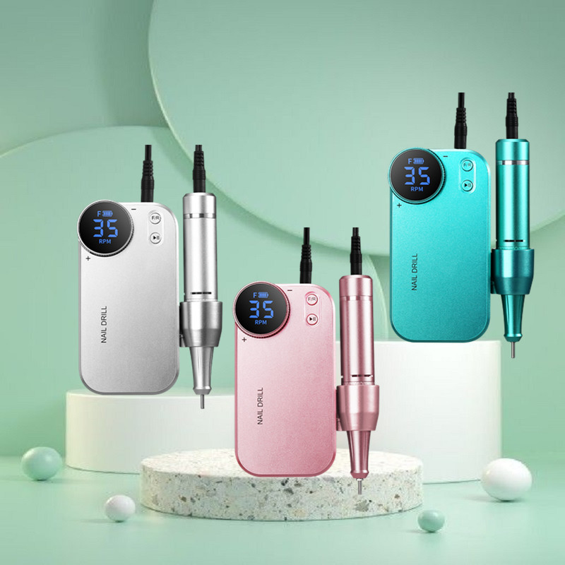 Duofu Versatile Nail Polishing Device for Effortless Manicure and Pedicure