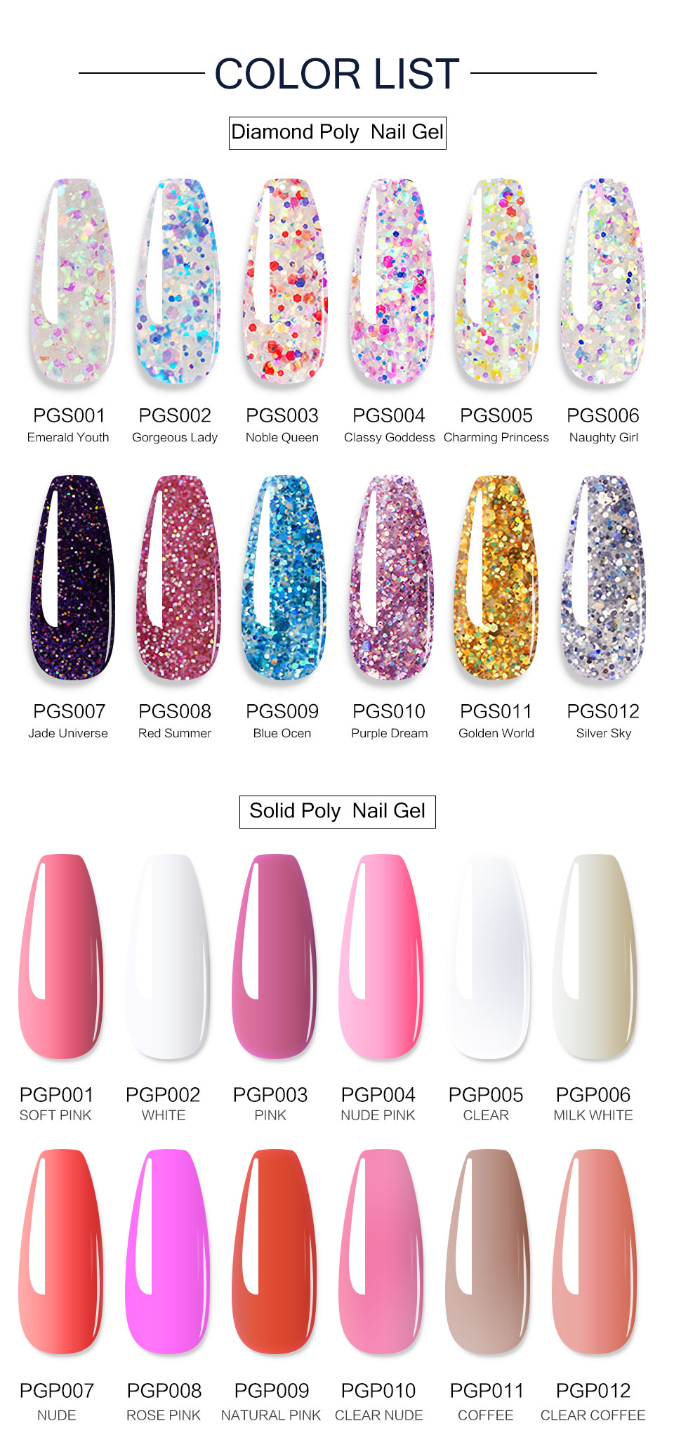 15ml Poly Gel Nail Extension Builder Luxury Designer Style UV LED Lamp Source Beginner Professional Nail Art Salon DIY
