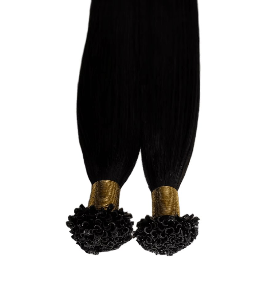 Youcai Luxury U-Tip Hair Extensions Human Hair Wig Russian Hairstyle