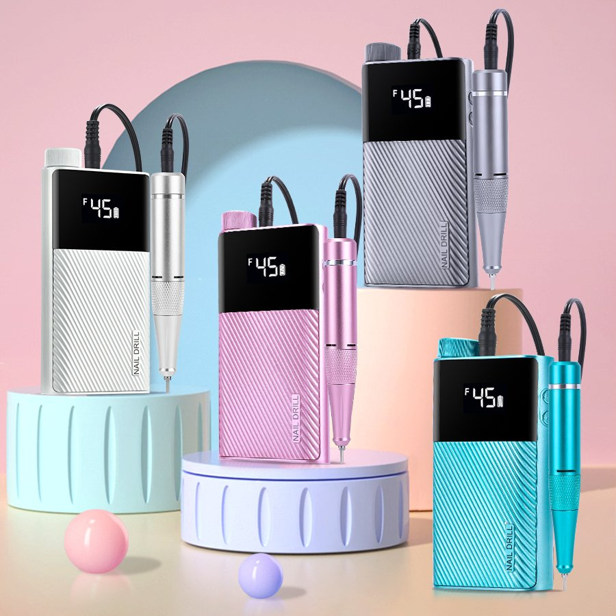 Duofu Portable Nail Drill Set for Salon-Quality Manicure and Pedicure