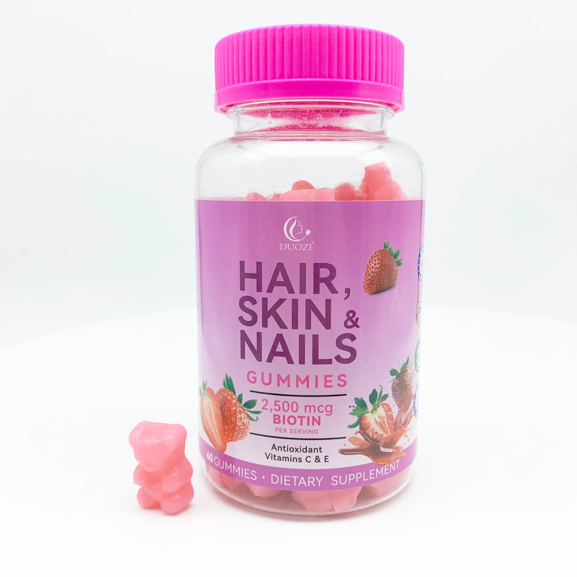 Strengthening Hair Skin Nails Gummies