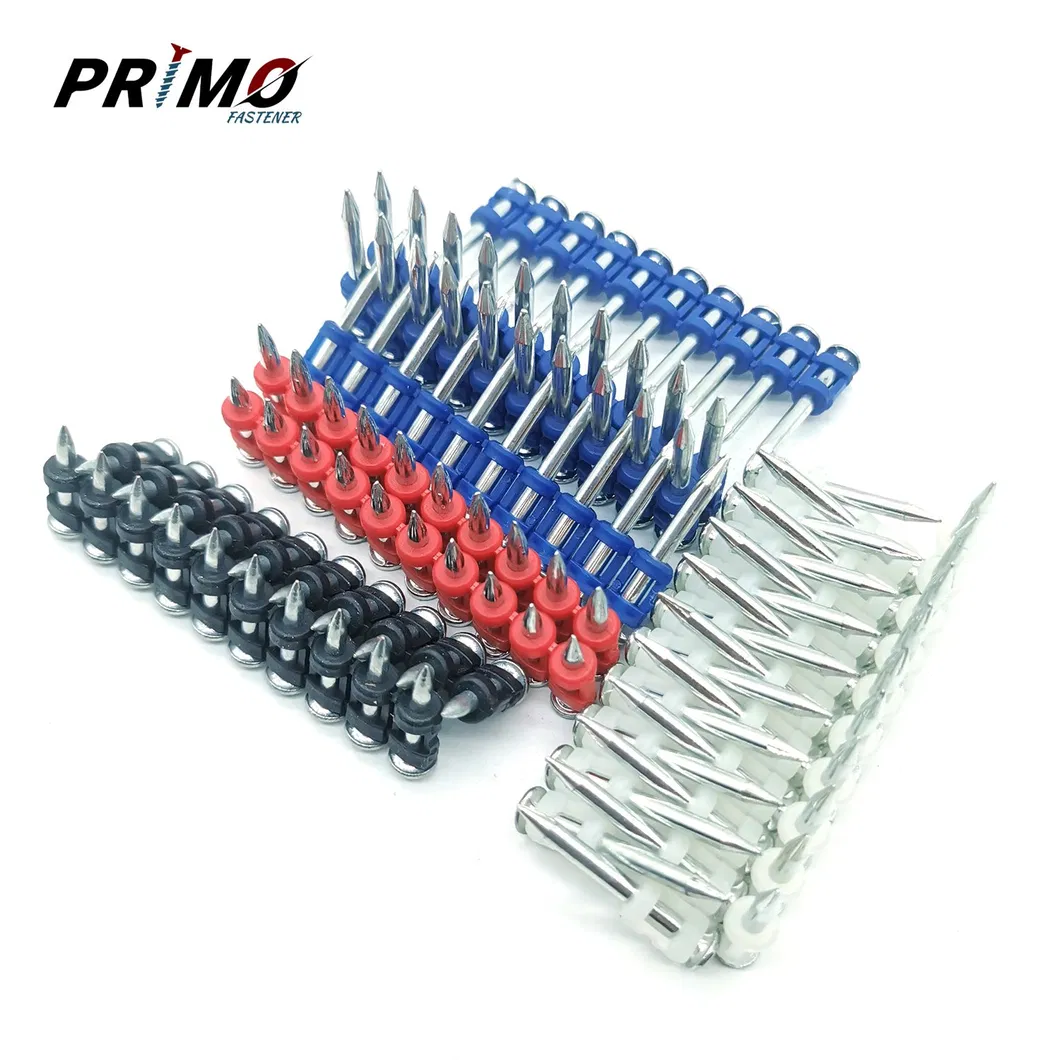 Ballistic Point Step Hot DIP Galvanized Collated Concrete Nails