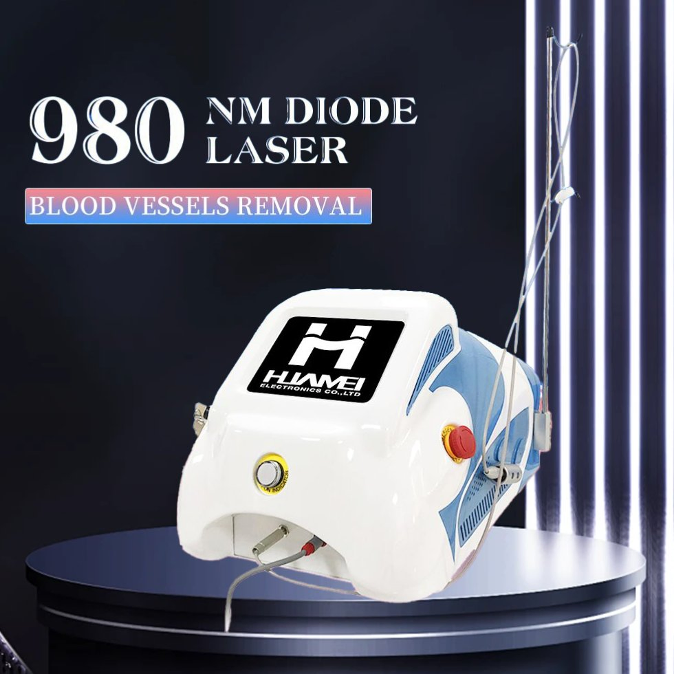 Weifang Huamei 980nm Semiconductor Laser Treatment for Nail Fungus/980nm Laser Vascular Resection 980nm Semiconductor Laser