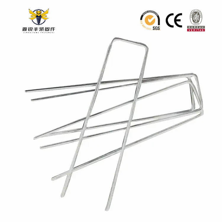 Factory Price Galvanized U-Shaped SOD Staples Lawn Nail for Artificial Grass