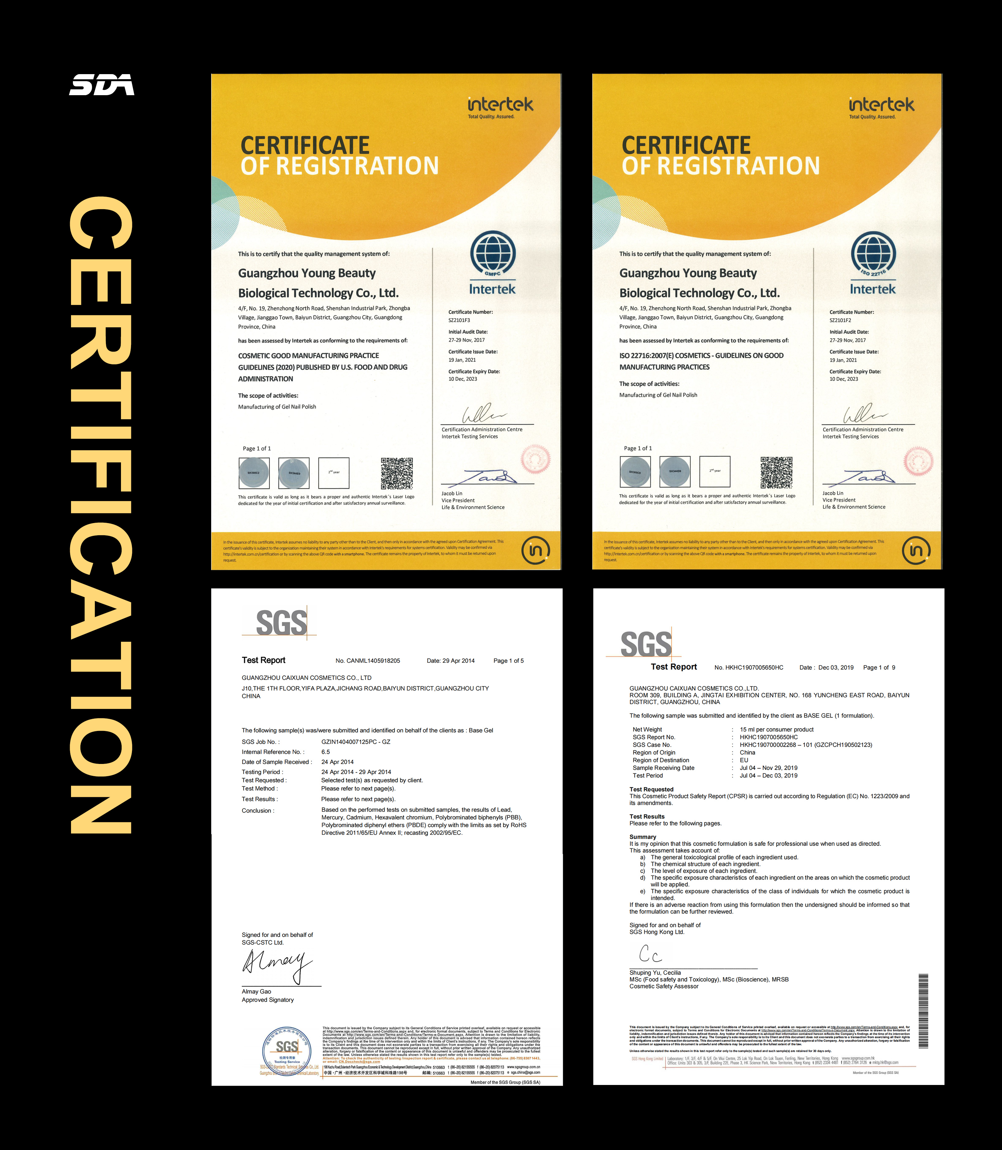 Certificate 1
