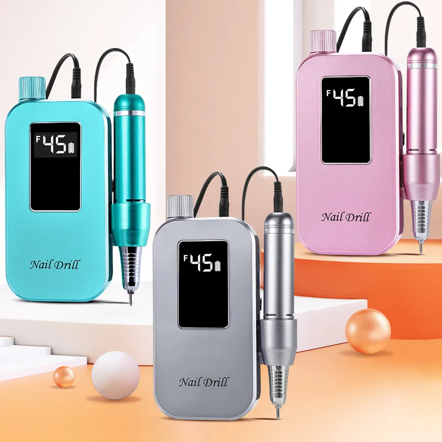 Convenient Nail Drill for Effortless Polishing and Manicure Anywhere