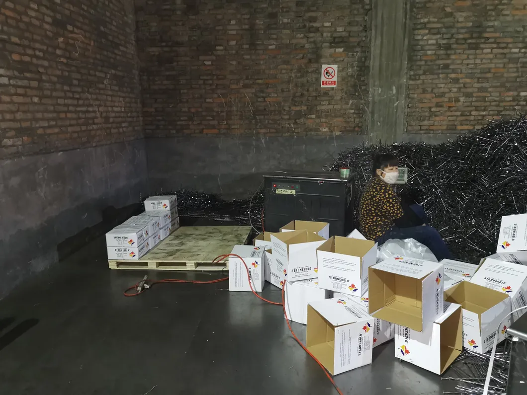 Factory storage area
