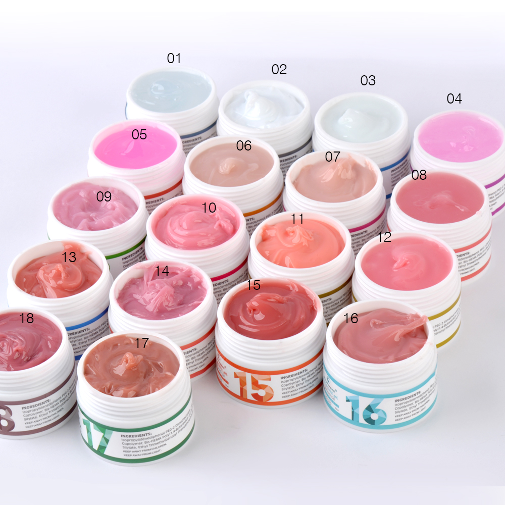 Nail Gel Application