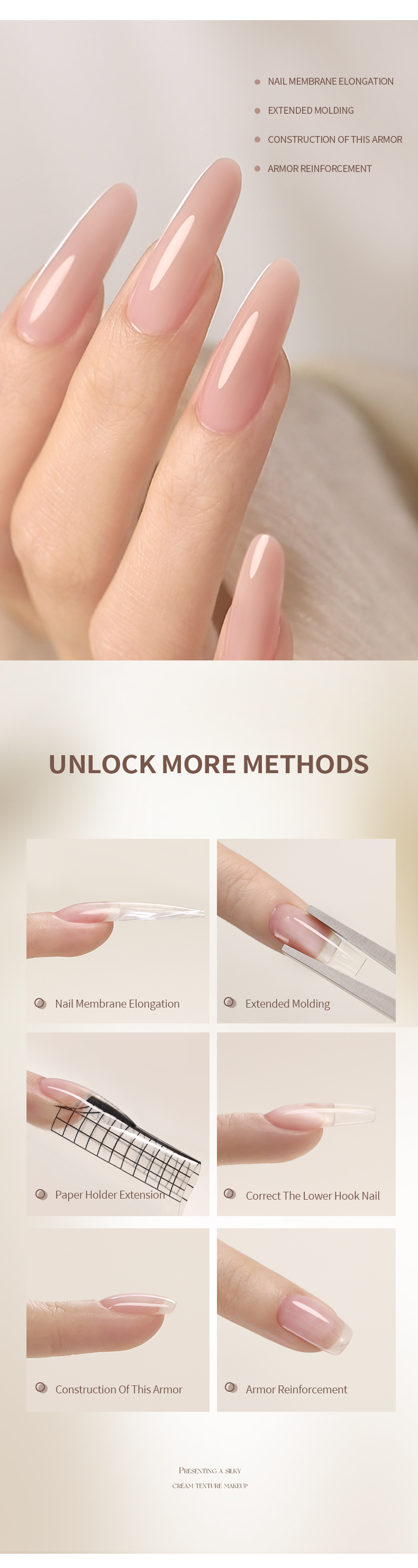 Nail Extension Poly Builder Gel Showcase 5