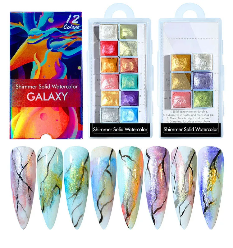 Detailed Nail Art View 4