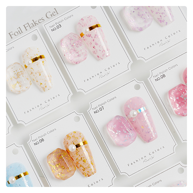 New Nail Product 2022 Vernis Gel Polish 5000 Colors Nail Polish Factory Support OEM Make Your Own Label Flakes Gel Polish