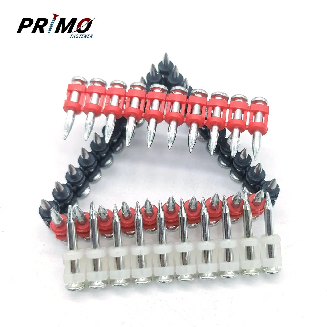 Ballistic Point Step Hot DIP Galvanized Collated Concrete Nails