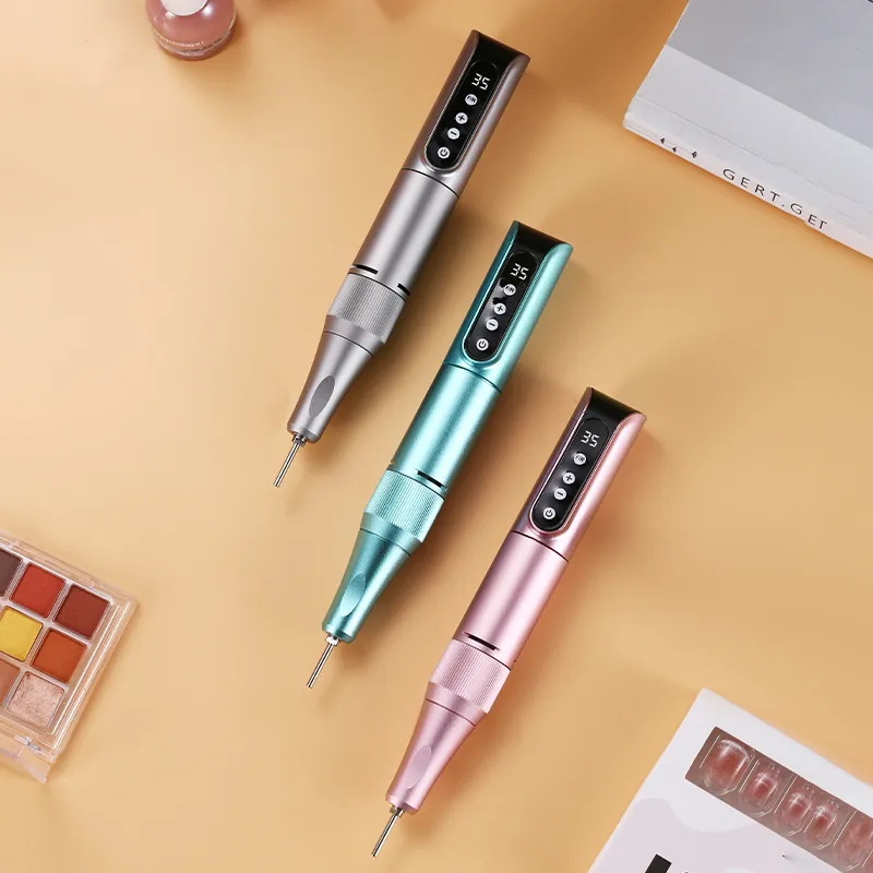 Wireless Nail Drill with Rechargeable Battery for Professional Manicure