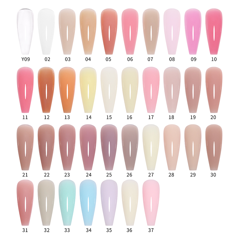 IMTITI 37 Colors Hard Gel Builder No Burn Nail Extension Gel Strong UV LED Sculpting Jelly Gel Private Label Wholesale