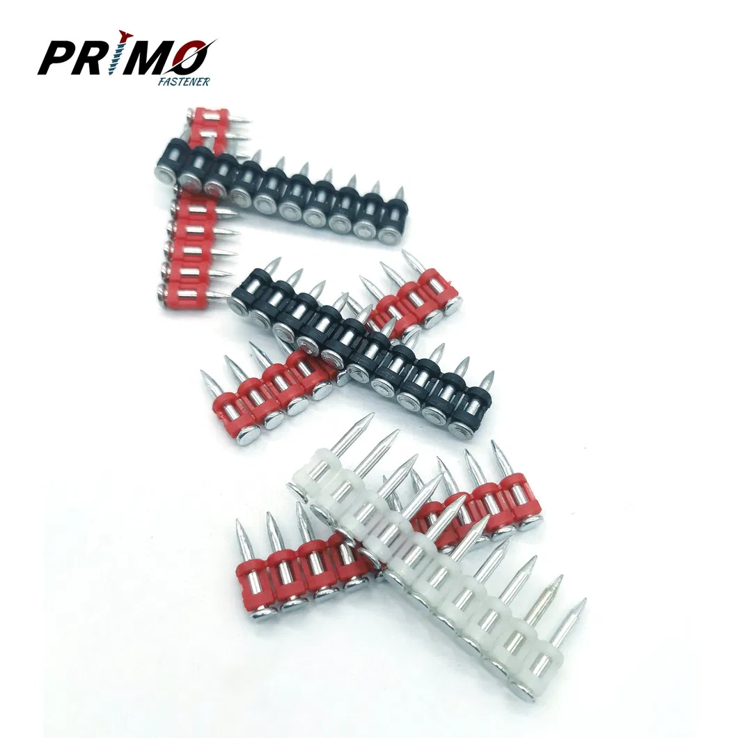 Ballistic Point Step Hot DIP Galvanized Collated Concrete Nails
