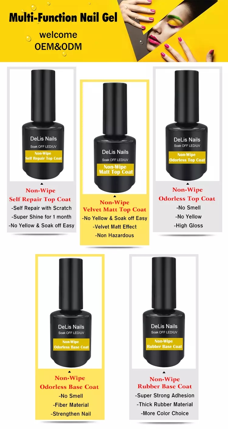 UV Nail Gel Polish Banner