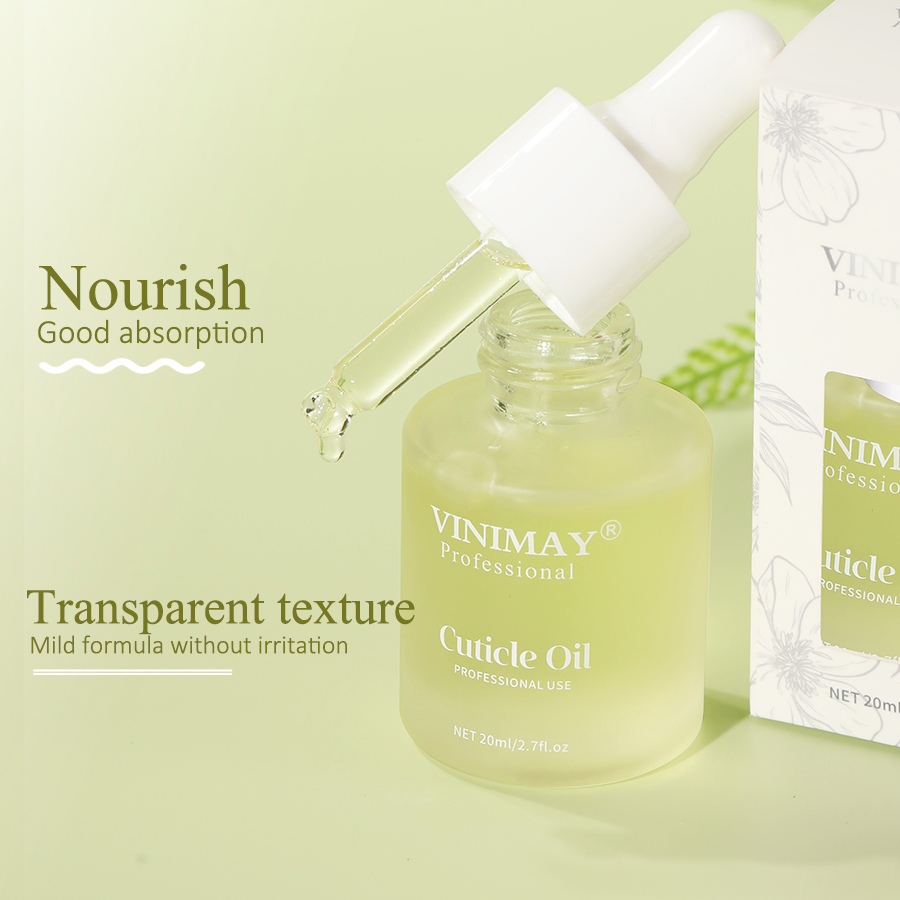 Vinimay Nail Oil Cuticle Peach Guava and Avocado Three Scents Nail Care Nutrition Cuticle Oil Gift Custom Cuticle Oil Bottle