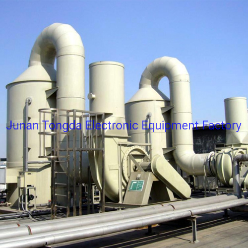Tongda11 Gas Treatment Tower Exhaust Tower Waste Gas Exhaust Treatment with Electroplating Machine