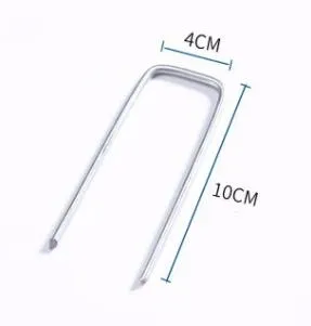 Artificial Turf Nail Hot DIP Galvanized SOD Nail Anti-Grass Cloth U - Shaped Nail