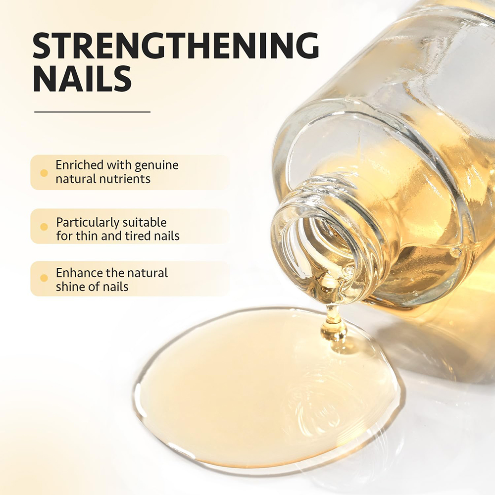Custom Wholesale Organic Nail Care Products Nail &amp; Cuticle Moisturizing Soothing Repair Strengthen Growth Nail Oil Serum Dropper