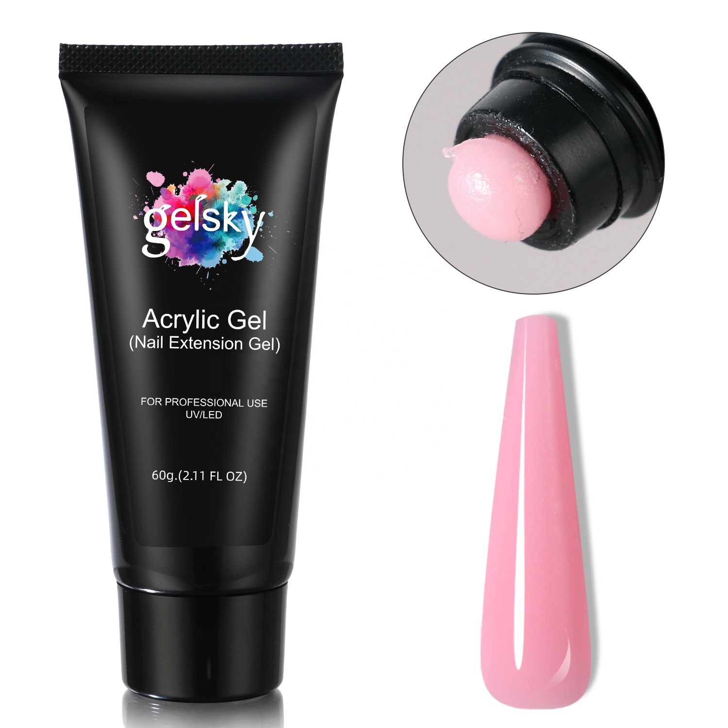 Gelsky Nail Extension Art Acrylic Gel Nail Polish Poly Gel Kit De Unas Gel Uv