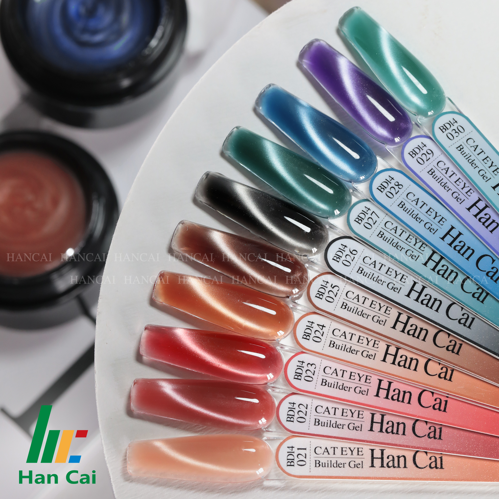 HEMA FREE New Cat Eye Builder Nail Gel 30 Color Extension Gel Wholesale High Quality 1kg Hard Gel Builder Nail Gel Custom Logo