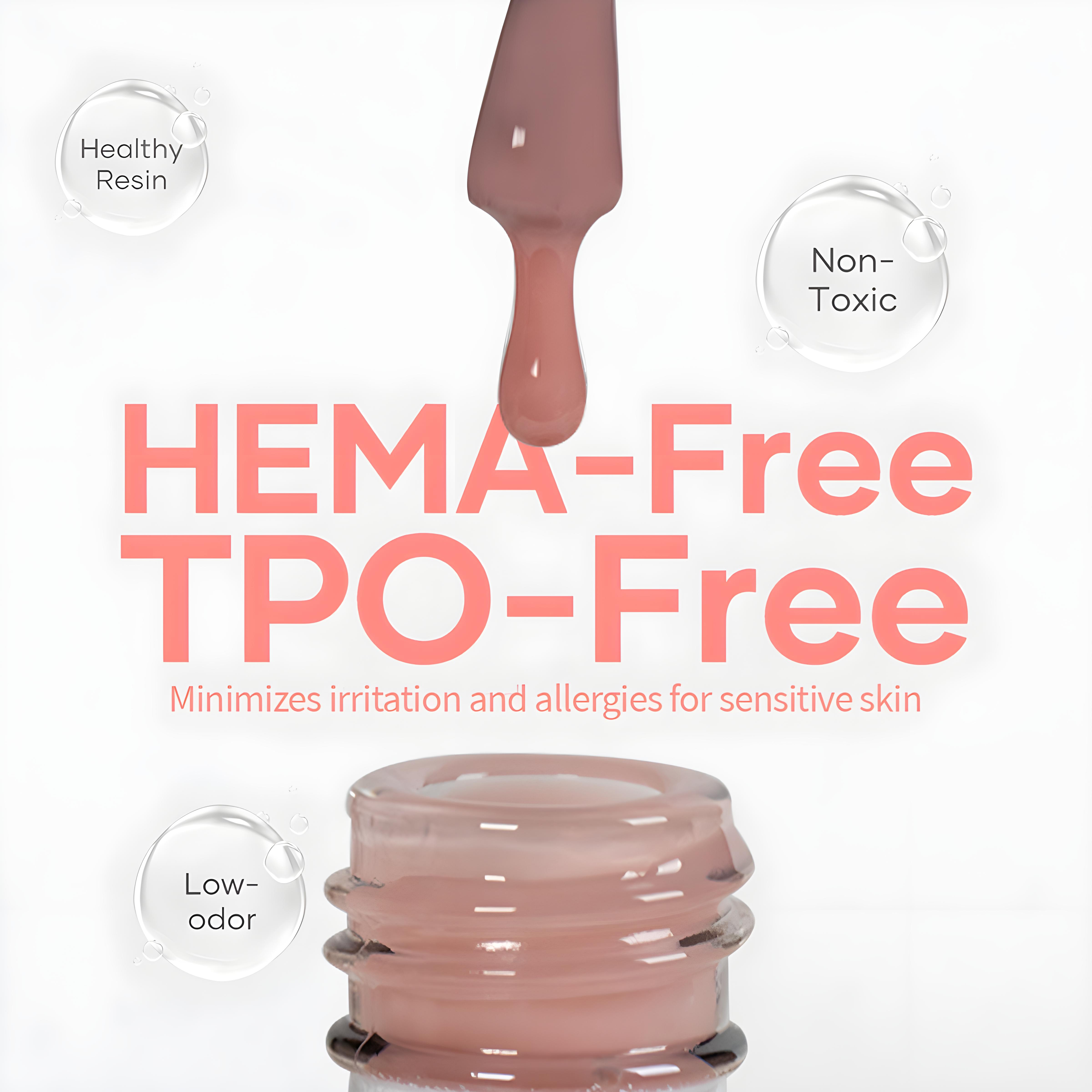 Summer 12 Colors Pink Jelly Gel Nail Polish Set TPO HEMA FREE UV Semi-Permanent Sheer Nude Gel Polish OEM Supplies Private Label