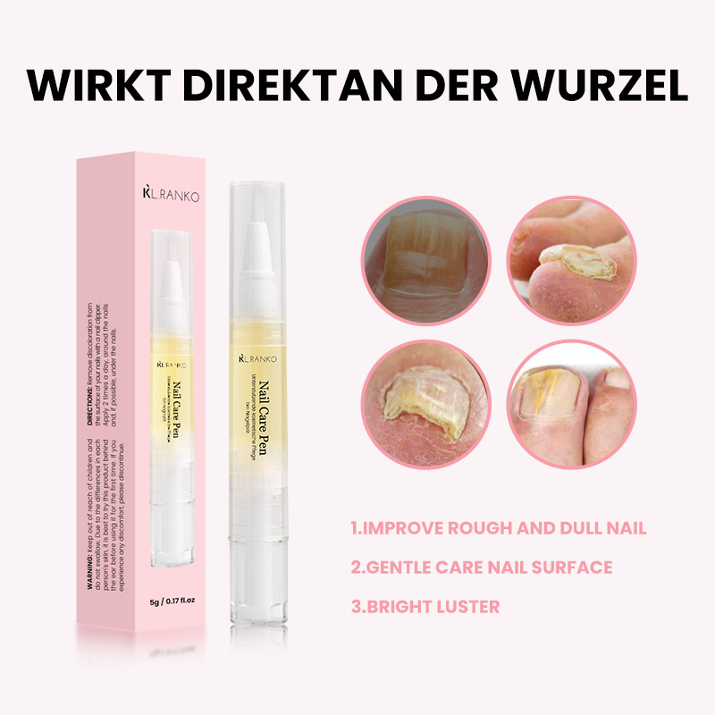 OEM Organic Nail Growth Oil for Strength Moisture Nail Care Blend Pen With Jojoba Argan Coconut Nourishing Oils Oil for Cuticle