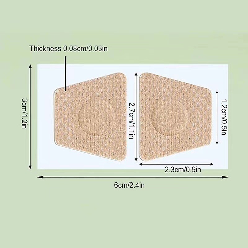 Nail Repair Patches Toenail Fungus Patch Sticky Toenail Care Nail Ingrown Correction Sticker Paronychia Nail Treatment Patch