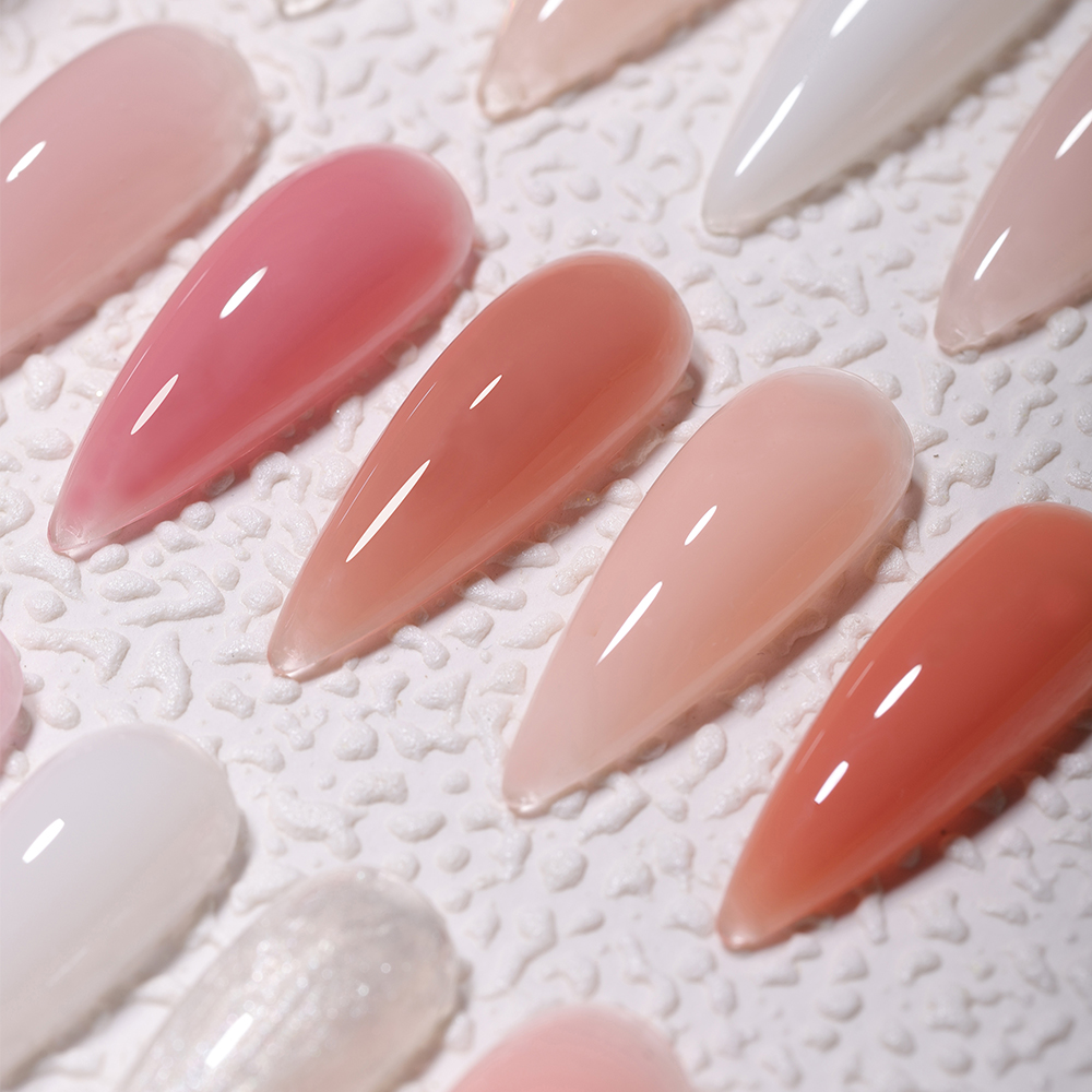 Professional Private Label Nails Beauty Gel Polish 11 Colors 50G Nail Extensions Gel